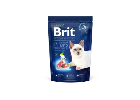 Brit Premium Cat Sterilized Lamb kassitoit 1,5kg