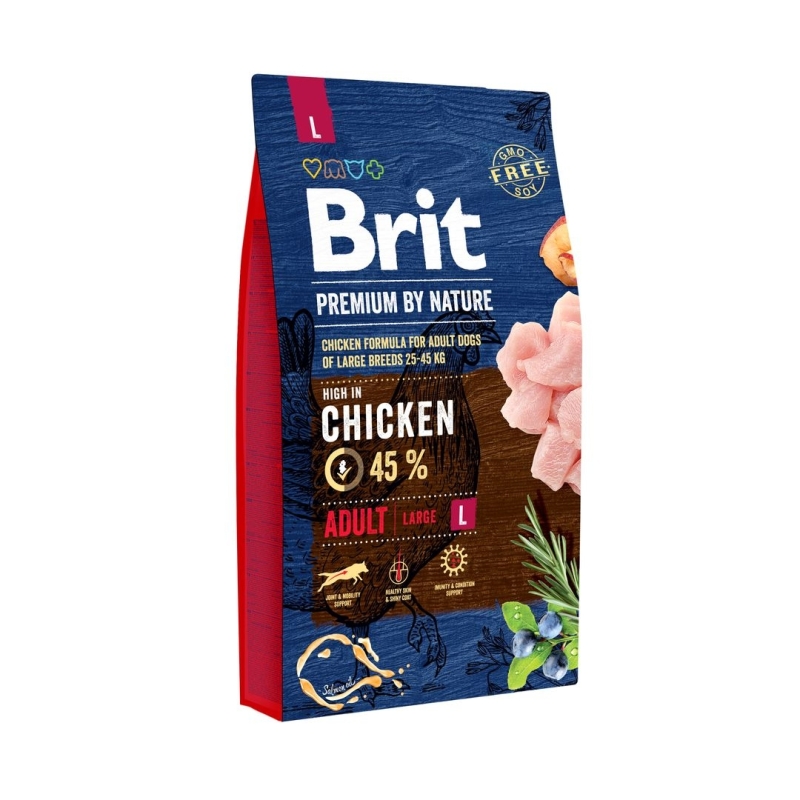 Brit Premium by Nature Adult L koeratoit 8 kg Brit Premium by Nature Adult L koeratoit 8 kg