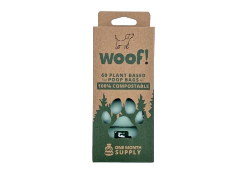 Woof komposteeritavad hügieenikotid koertele 60tk