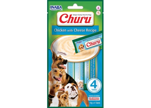 Churu koeramaius kana ja juustuga 4x14g