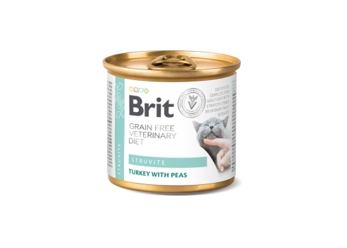 Brit Veterinary Diet Struvite konserv kassidele 200g