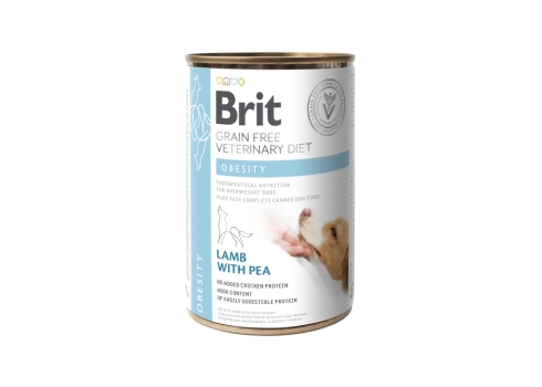 Brit Veterinary Diet Obesity konserv koertele 400g