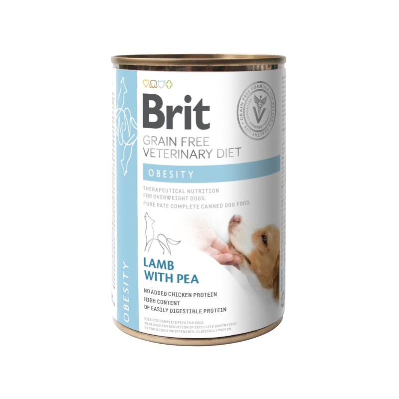 Brit Veterinary Diet Obesity konserv koertele 400g Brit Veterinary Diet Obesity konserv koertele 400g