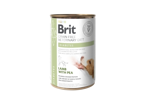 Brit Veterinary Diet Diabetes konserv koertele 400g