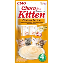 Churu Kitten kanaga maius kassipojale 4x14g