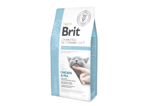 Brit Veterinary Diet Obesity erisööt kassidele 5kg