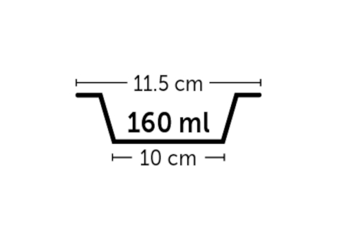 Flamingo libisemisvastase põhjaga punane kauss kassile ø 11cm - 160ml
