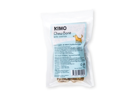 Kimo naturaalne närimiskont tursaga 10cm 2tk 70g
