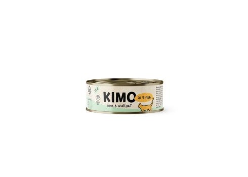 Kimo Tuna & Whitebait konserv kassidele 70g