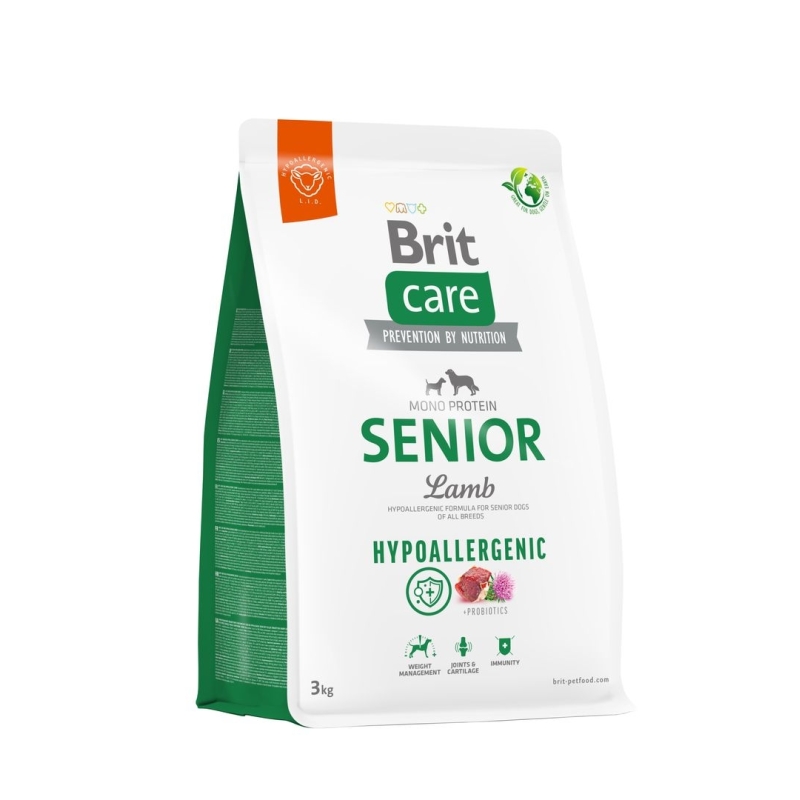 Brit Care Hypoallergenic Senior Lamb koeratoit 3kg Brit Care Hypoallergenic Senior Lamb koeratoit 3kg