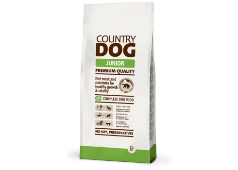 Country Dog Junior koeratoit 15kg