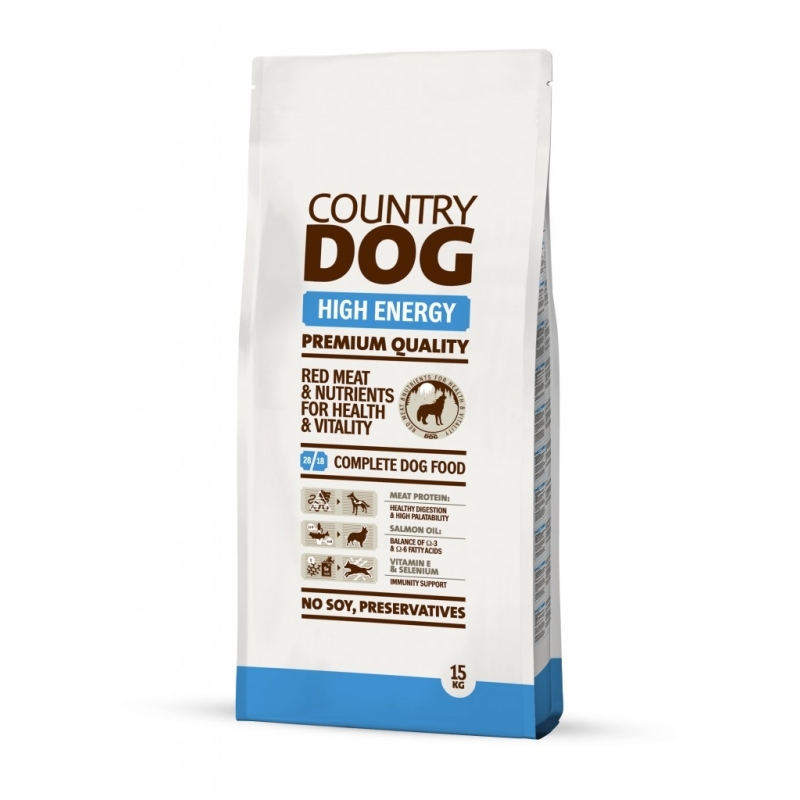 Country Dog High Energy koeratoit 15kg Country Dog High Energy koeratoit 15kg