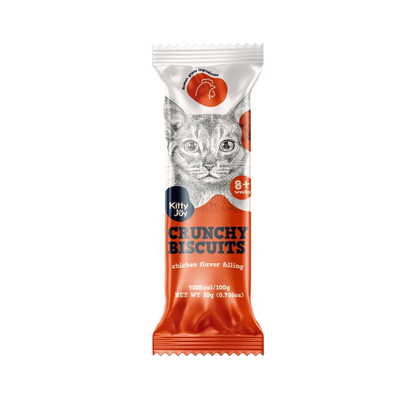 Kitty Joy kanaga krõbe maius kassile 20g Kitty Joy kanaga krõbe maius kassile 20g