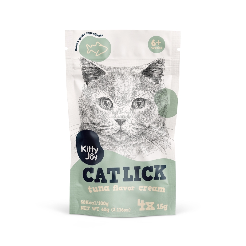 Kitty Joy Cat Lick tuunikalaga kassimaius 4x15g Kitty Joy Cat Lick tuunikalaga kassimaius 4x15g