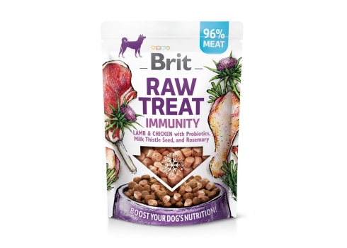 Brit Raw külmkuivatatud maius Immunity koertele 40g