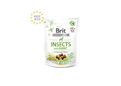 Brit Care Insects with Rabbit närimismaius koertele 200g