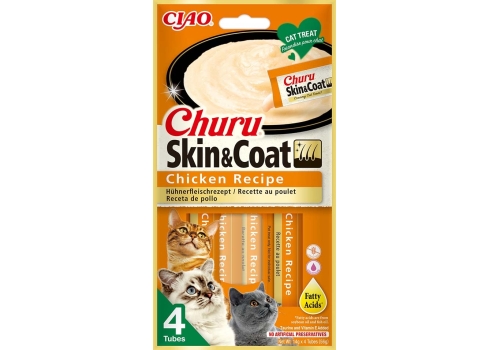 Churu Skin & Coat kanaga maius kassile 4x14g