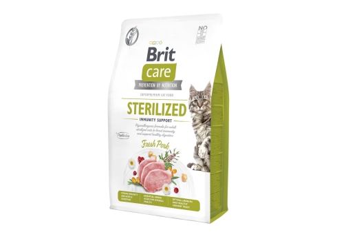 Brit Care Cat Grain-Free Sterilized Immunity Support kassitoit 2kg