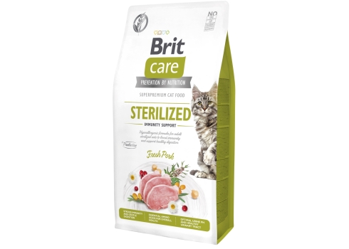 Brit Care Cat Grain-Free Sterilized Immunity Support kassitoit 7kg
