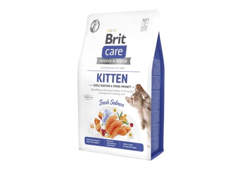 Brit Care Cat Grain-Free Kitten Gentle Digestion & Strong Immunity kassitoit 2kg