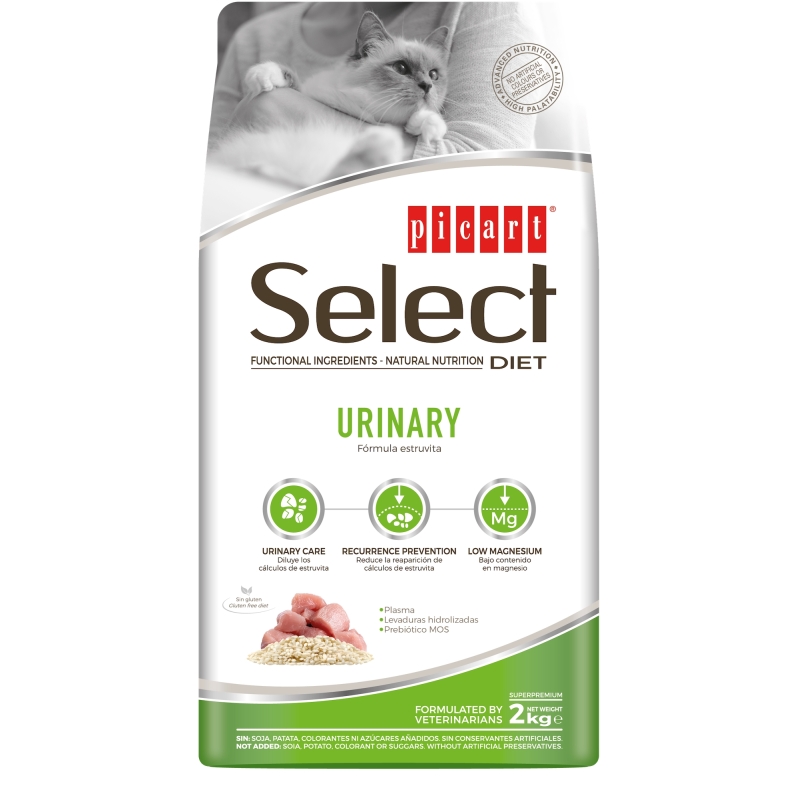 Select Diet Urinary kassitoit 2kg Select Diet Urinary kassitoit 2kg