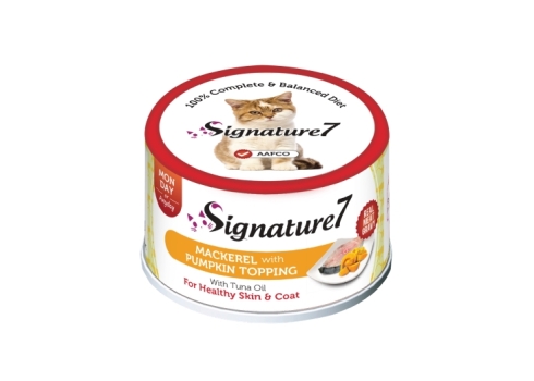 Signature7 Mackerel with Pumpkin konserv kassidele 70g