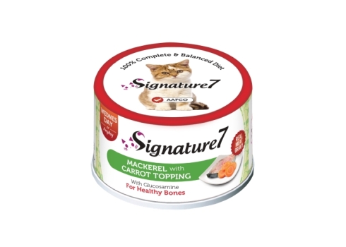 Signature7 Mackerel with Carrot konserv kassidele 70g