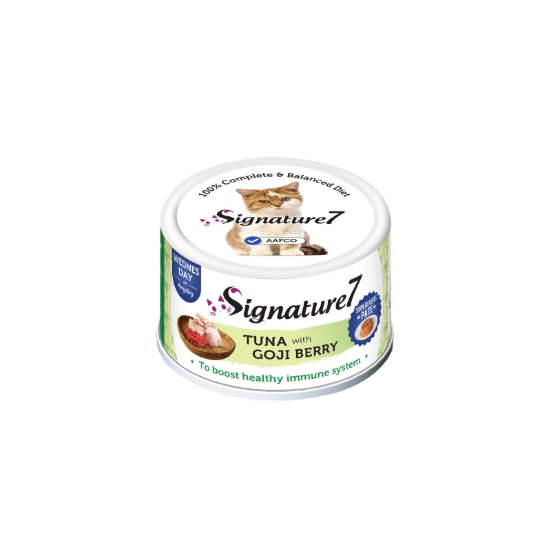 Signature7 Tuna with Goji Pate konserv kassidele 80g Signature7 Tuna with Goji Pate konserv kassidele 80g