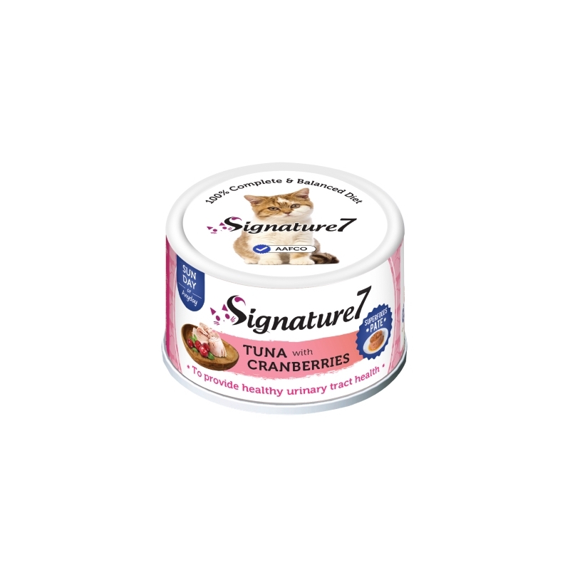 Signature7 Tuna with Cranberries Pate konserv kassidele 80g Signature7 Tuna with Cranberries Pate konserv kassidele 80g