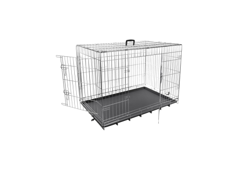Flamingo metallpuur Keo koerale XL 70x109x76cm