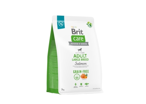 Brit Care Grain-Free Adult Large Breed Salmon koeratoit 3kg