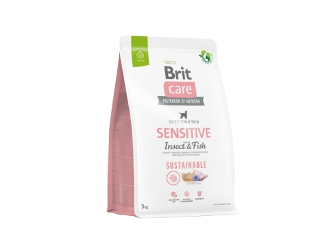 Brit Care Sustainable Insect & Fish koeratoit 3kg