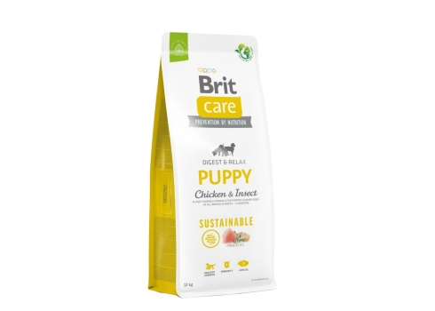 Brit Care Sustainable Puppy Chicken & Insect koeratoit 12kg