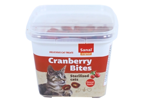 Sanal jõhvikaga kassimaius 75g