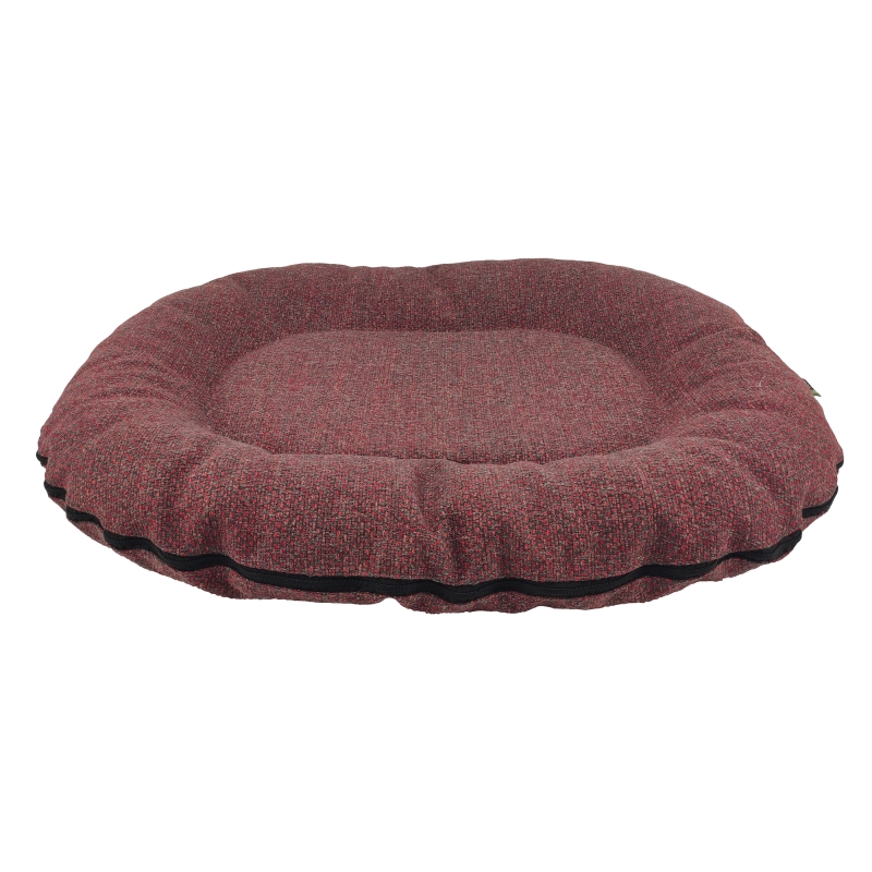 Cazo Oval Bed Luna punane pesa koertele 90x120x16cm Cazo Oval Bed Luna punane pesa koertele 90x120x16cm