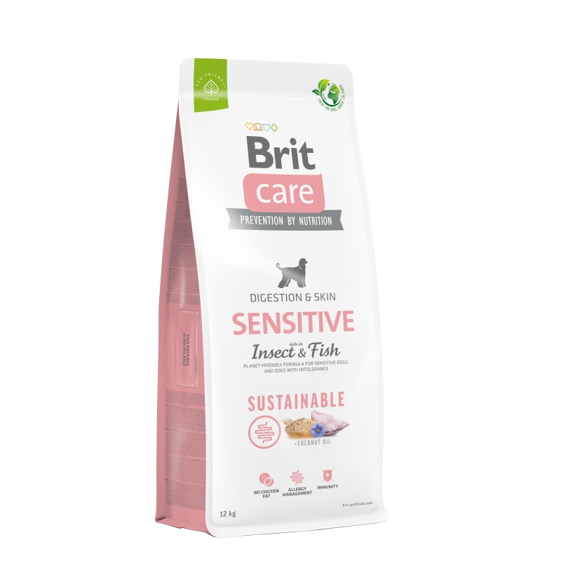 Brit Care Sustainable Insect & Fish koeratoit 12kg Brit Care Sustainable Insect & Fish koeratoit 12kg