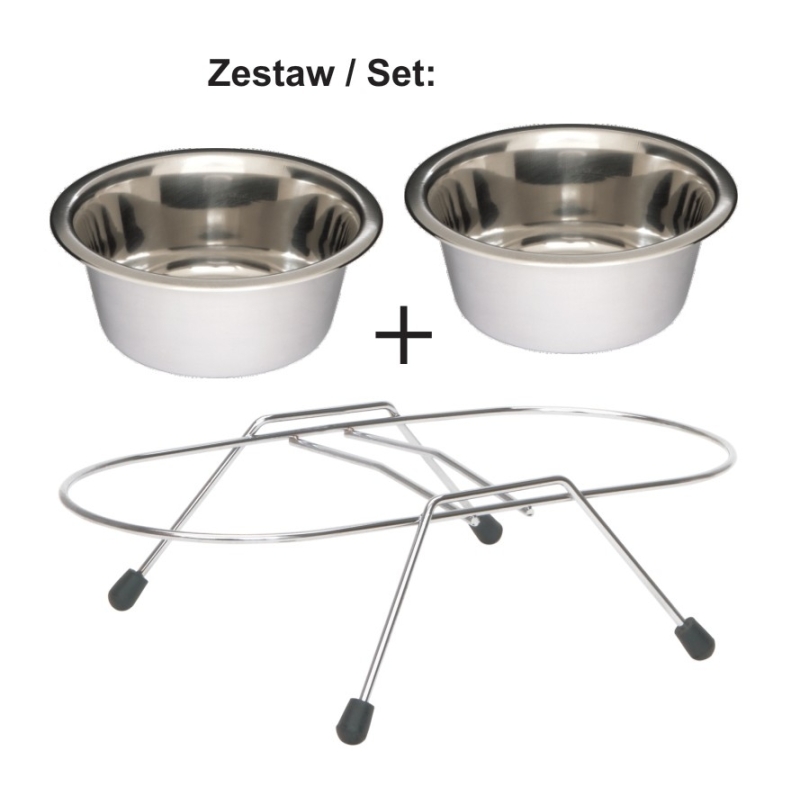 Barry King 2x metallkausid statiivil 0,9L Barry King 2x metallkausid statiivil 0,9L