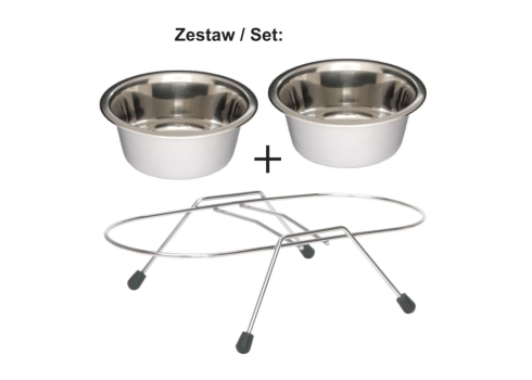 Barry King 2x metallkausid statiivil 2,8L