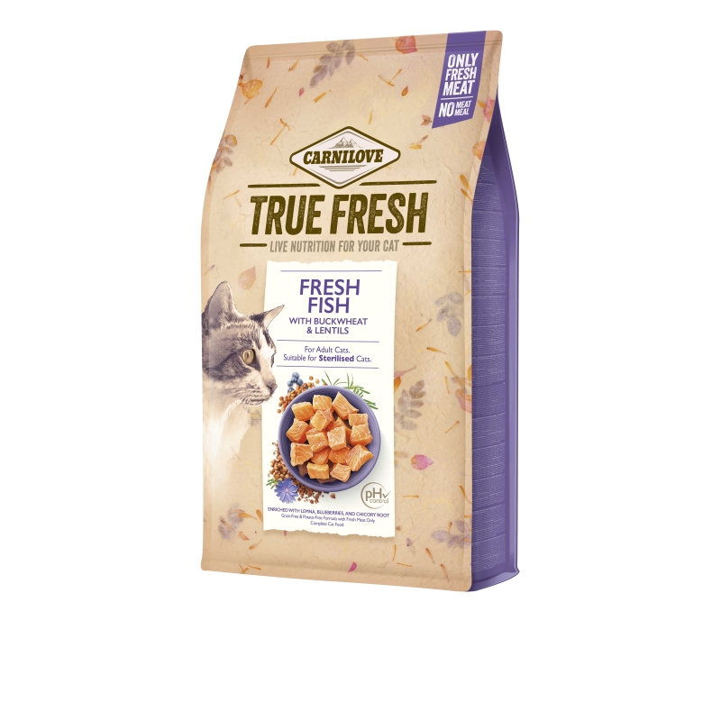 Carnilove True Fresh Cat Fish kassitoit 4,8kg Carnilove True Fresh Cat Fish kassitoit 4,8kg