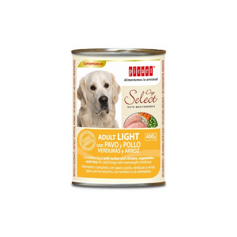 Select Adult Light Turkey & Chicken konserv koertele 400g Select Adult Light Turkey & Chicken konserv koertele 400g