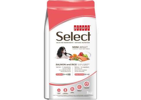 Select Mini Adult Salmon And Rice koeratoit 3kg