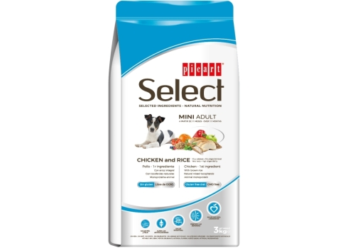Select Mini Adult Chicken And Rice koeratoit 3kg