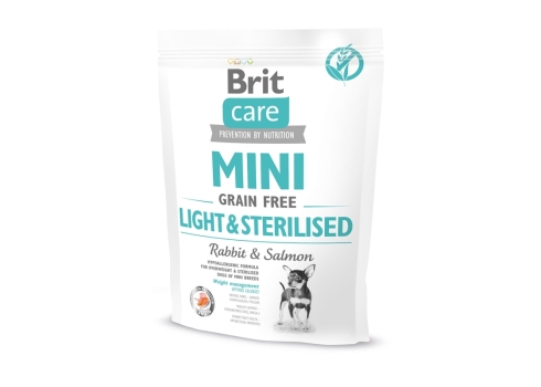 Brit Care Mini Light & Sterilised teraviljavaba koeratoit 400g