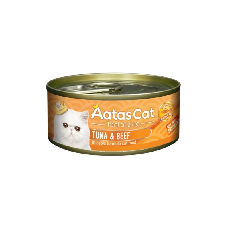 Aatas Cat Tantalizing Tuna & Beef konserv kassidele 80g Aatas Cat Tantalizing Tuna & Beef konserv kassidele 80g