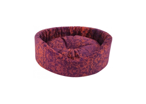 Cazo Foam Bed Vintage lilla pesa koertele 60x50cm