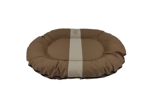 Cazo Oval Bed Oslo latte tooni pesa koertele 45x65x9cm