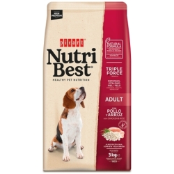 Nutribest Adult Chicken & Rice koeratoit 3kg