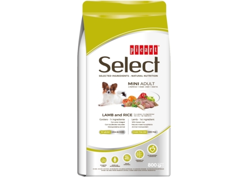 Select Mini Adult Lamb And Rice koeratoit 800g
