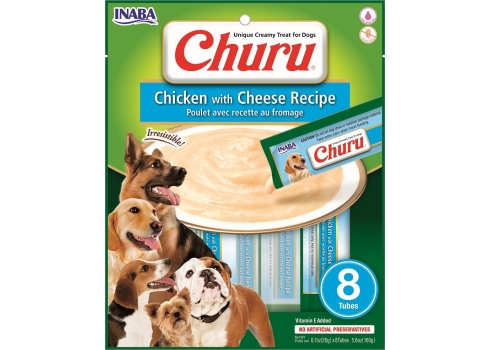 Churu koeramaius kana ja juustuga 8x20g
