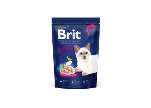 Brit Premium Cat Sterilized Chicken kassitoit 1,5kg
